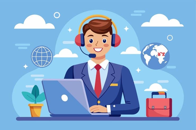 IVR service illustration